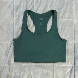 Girlfriend collective long line sports bra, size M